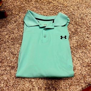 UA POLO teal color